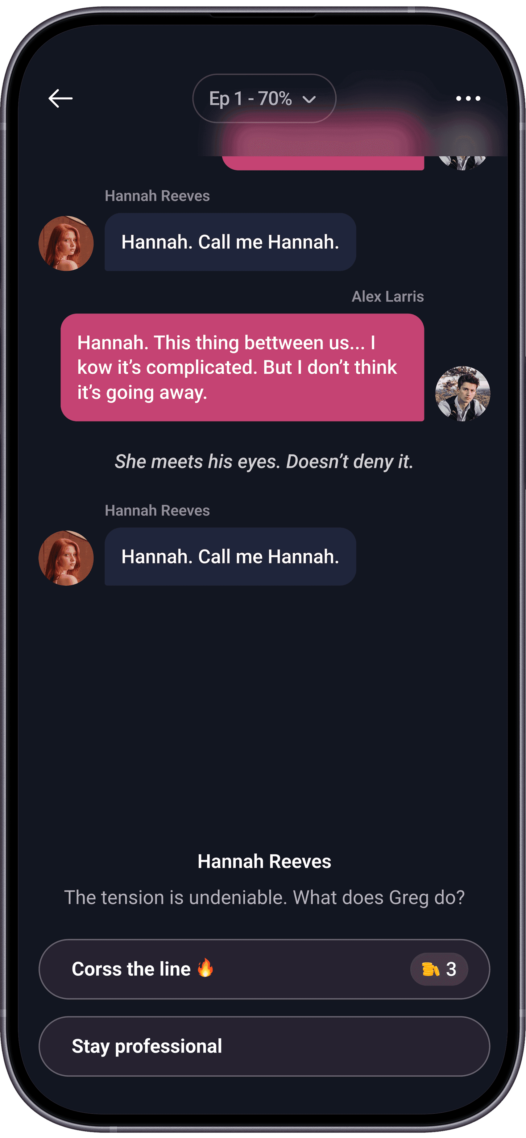 Sneak Peek app phone mockup